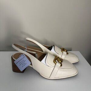 New with Tags Aerosoles Women's Allure Loafer, Eggnog Leather, Beige 11M